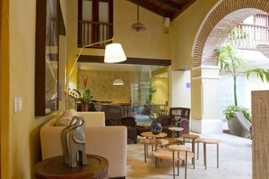 Sitzecke in der Lobby