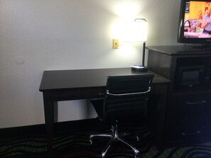 Iron/ironing board, free WiFi, alarm clocks