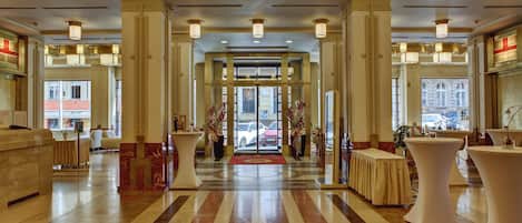 Interior entrance