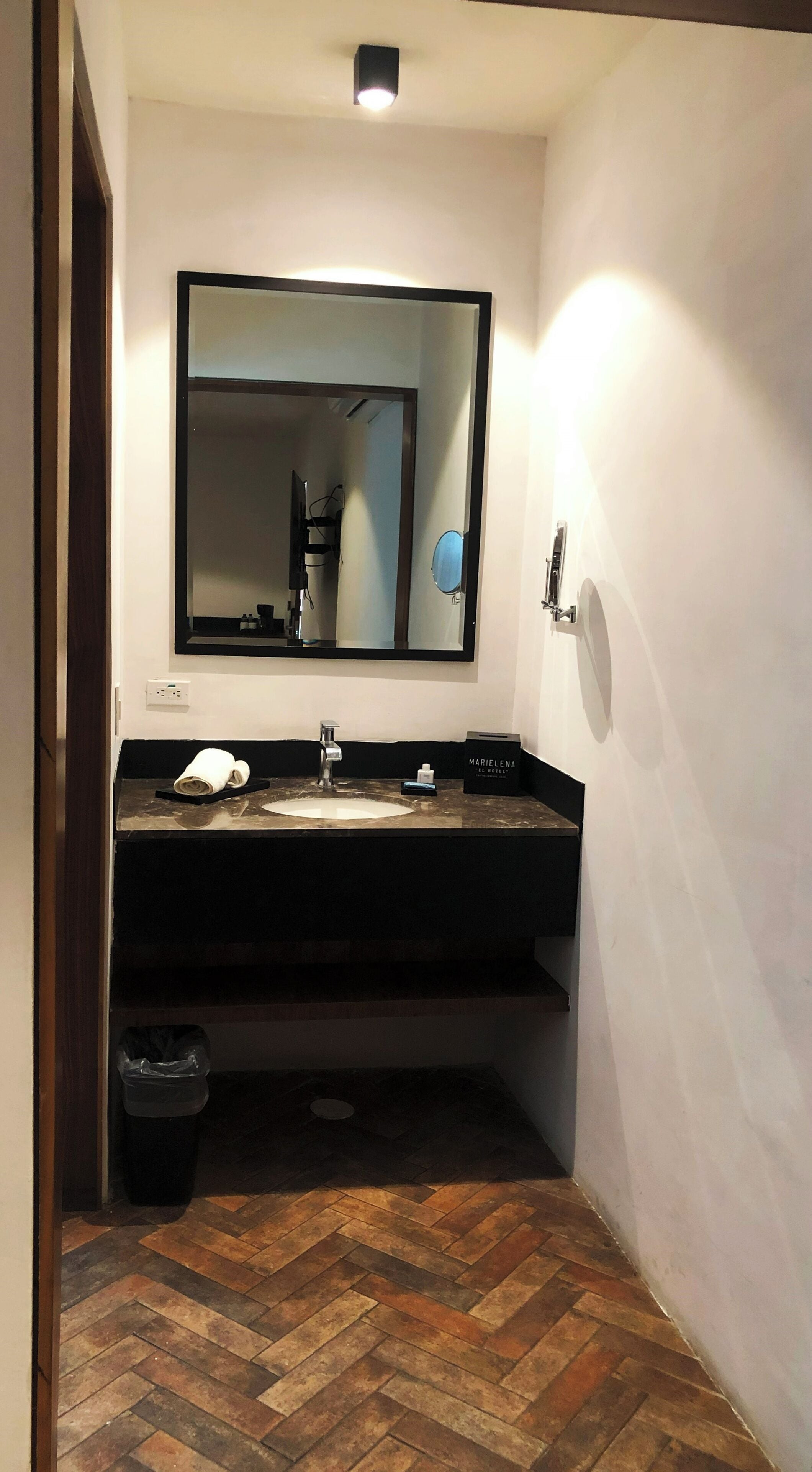 superior room | bathroom | shower, rainfall showerhead, free toiletries, hair dryer