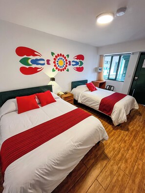 Kamar Twin | Brankas, tempat tidur bayi gratis, Wi-Fi gratis, dan seprai linen