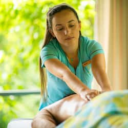 Salas de tratamiento para parejas y aguas termales