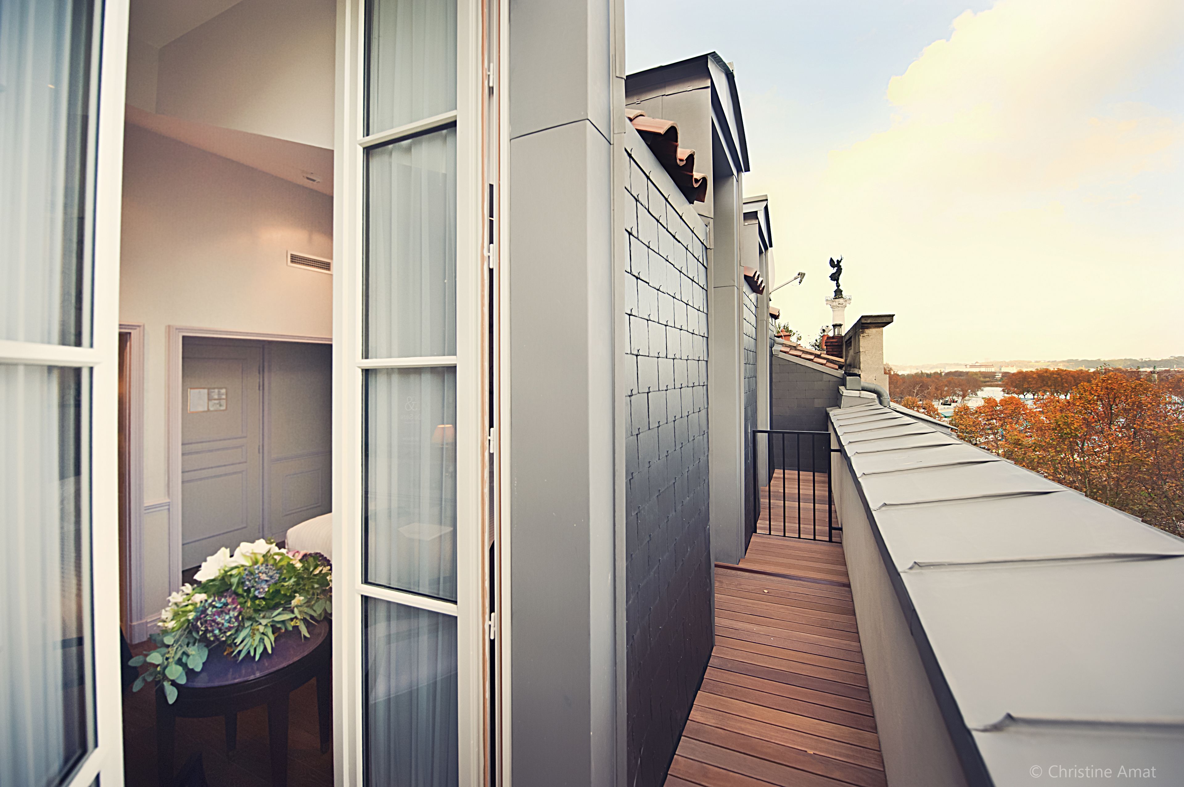 deluxe double room | view from room