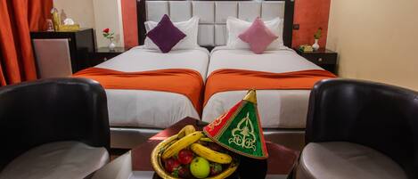 Suite Junior | Biancheria da letto di alta qualità, minibar, una cassaforte in camera