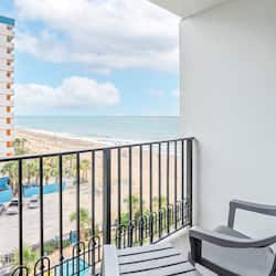 Appartement, 2 slaapkamers, uitzicht op zee | Uitzicht vanaf balkon