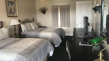 Standard Room, 2 Double Beds, Non Smoking, Lake View | Desk, free WiFi, bed sheets, alarm clocks