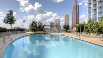 Seasonal outdoor pool, open 7:00 AM to 10:00 PM, free pool cabanas