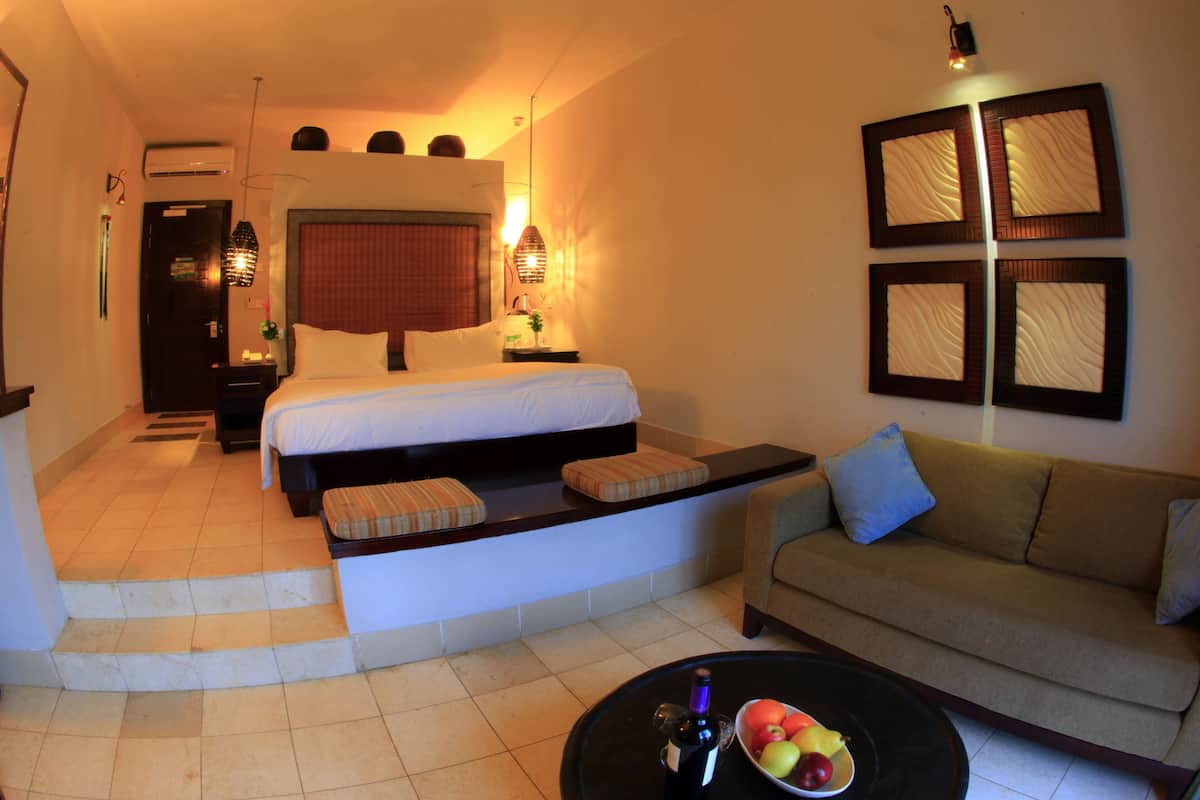 Lakens van Egyptisch katoen, een minibar, een kluis op de kamer