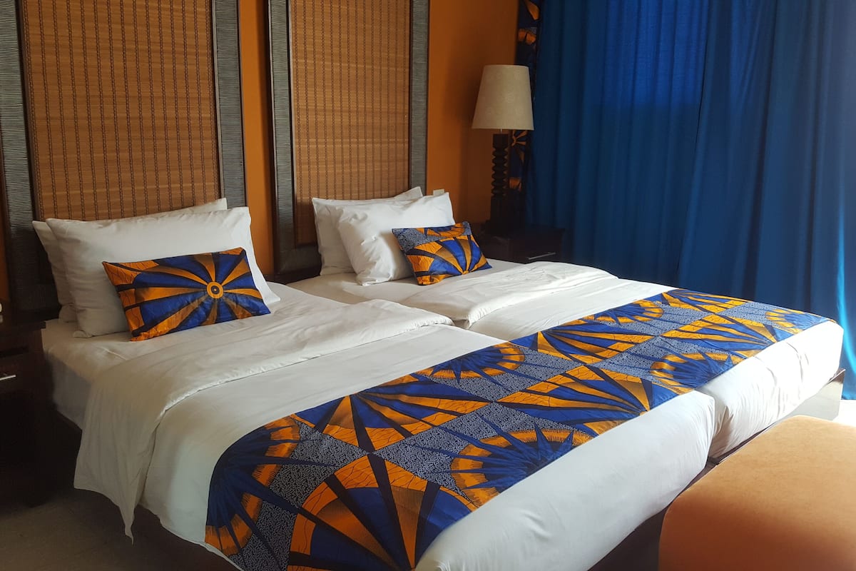 Lakens van Egyptisch katoen, een minibar, een kluis op de kamer
