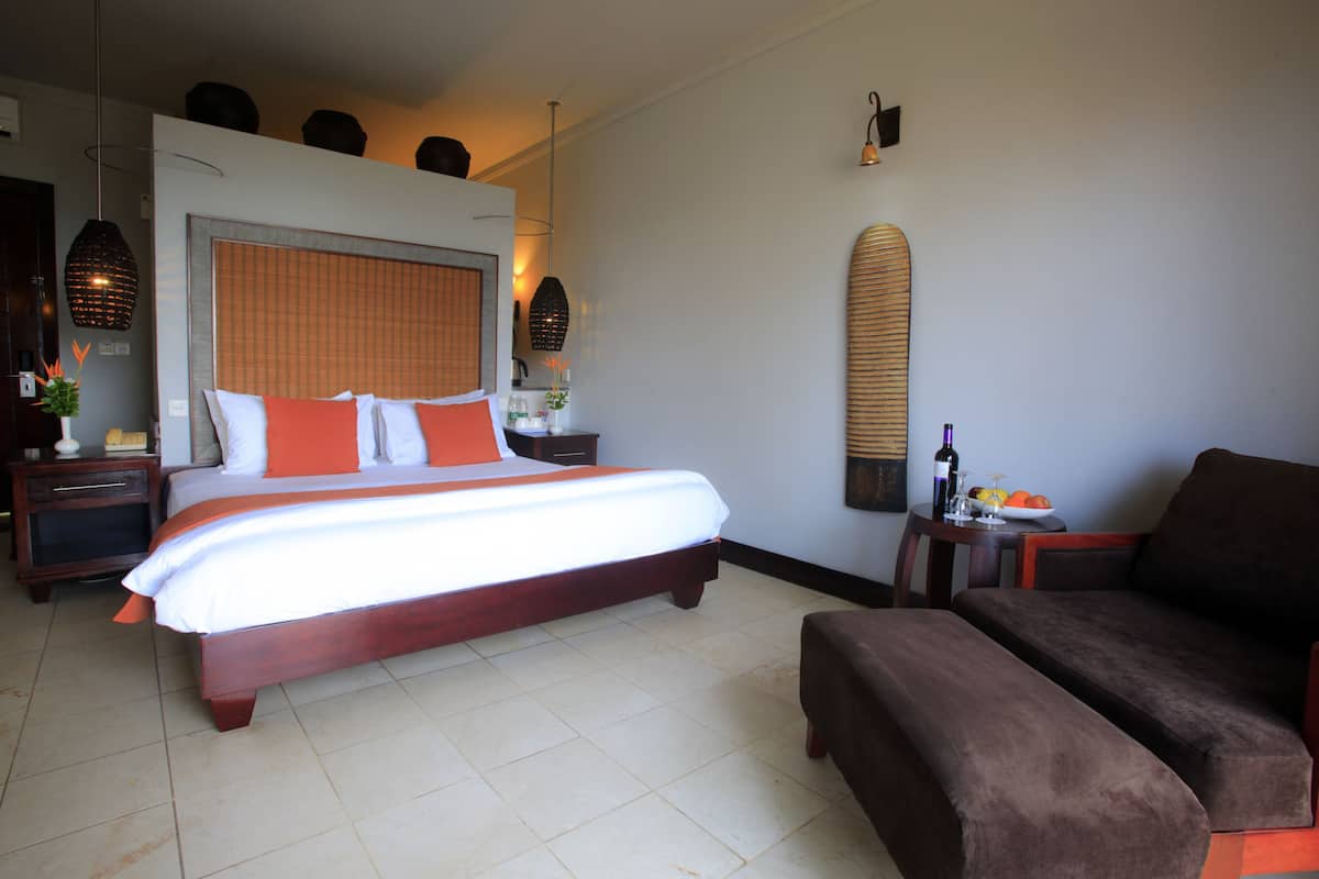 Lakens van Egyptisch katoen, een minibar, een kluis op de kamer