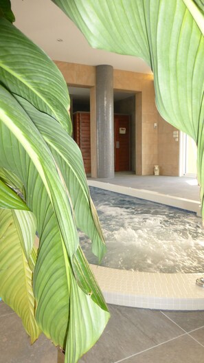 Indoor spa tub - Hotel Ariane (Pontorson)