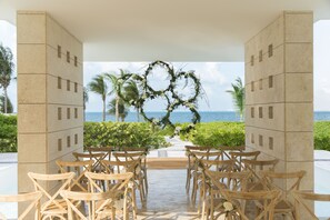 Outdoor wedding area - Excellence Playa Mujeres - Adults Only All Inclusive (Punta Sam)