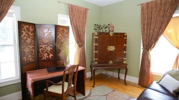 Room (Asian Flair) | Individually decorated, individually furnished, iron/ironing board
