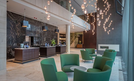 Reception. Radisson Blu Royal Hotel, Dublin