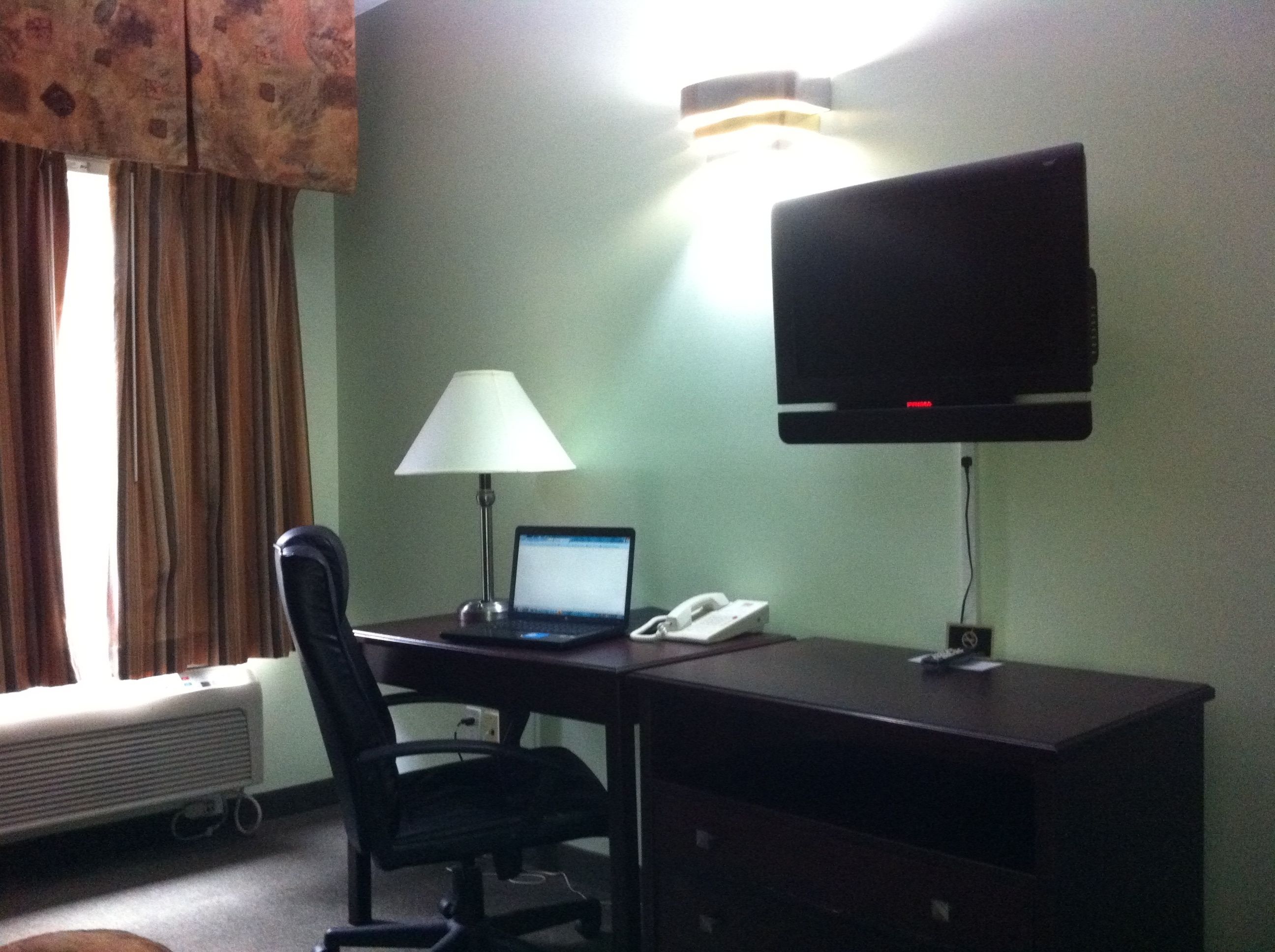 Équipements de la chambre