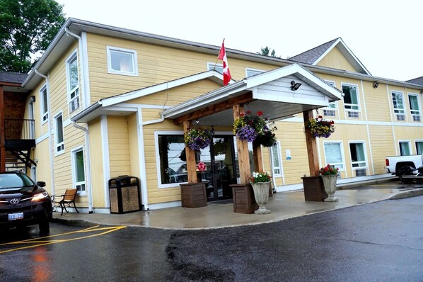 Façade de l’hébergement