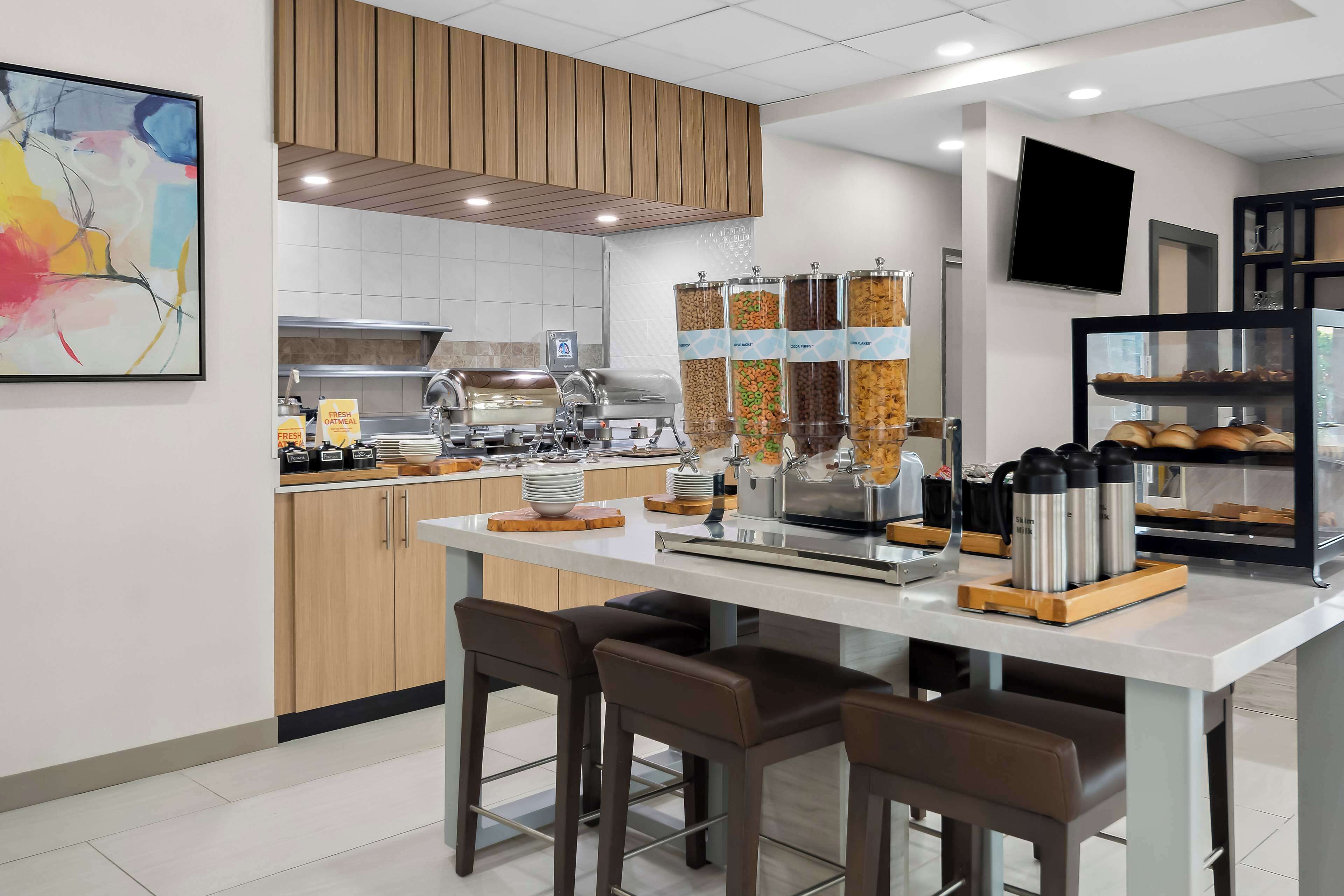 daily to-go breakfast for a fee