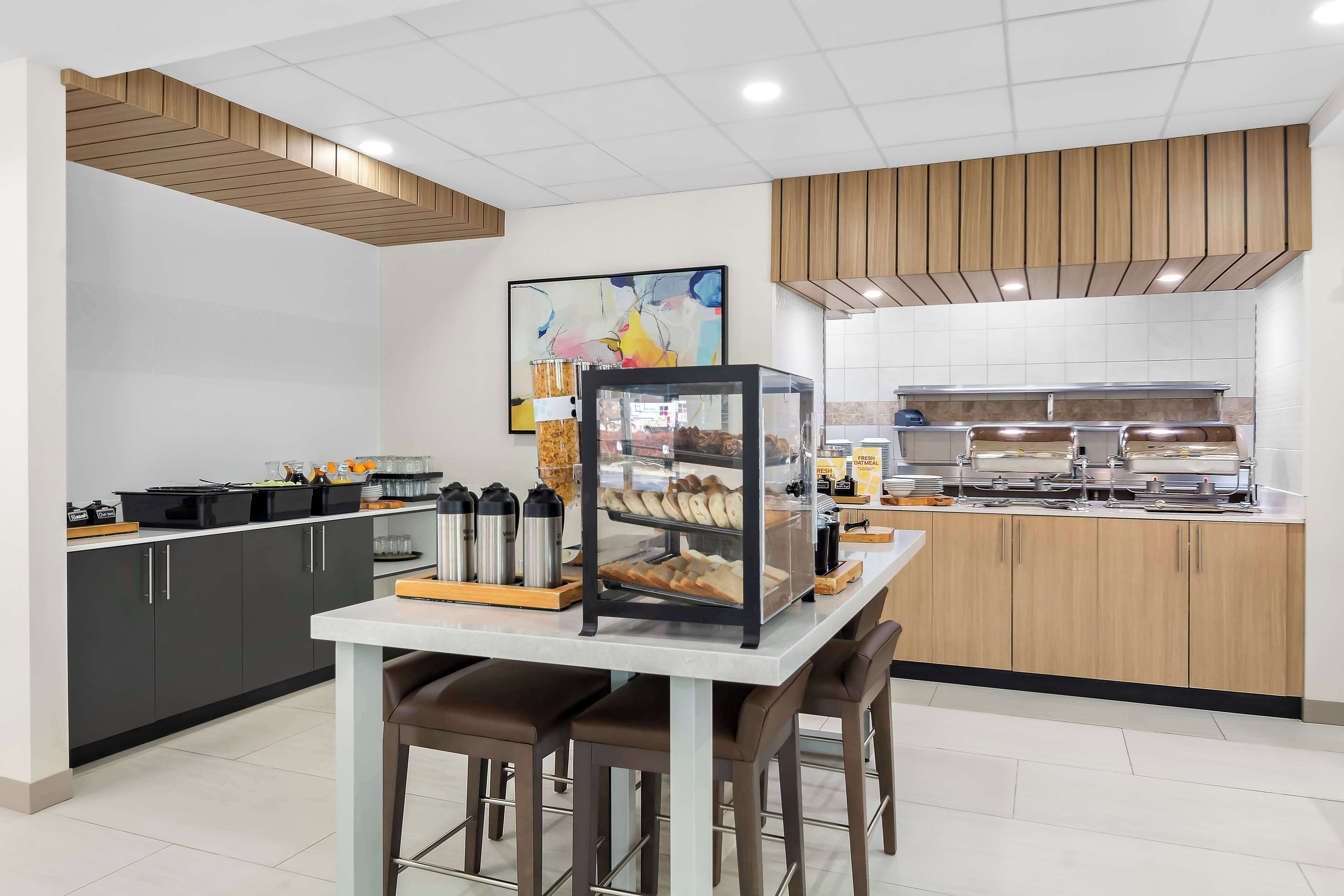 daily to-go breakfast for a fee