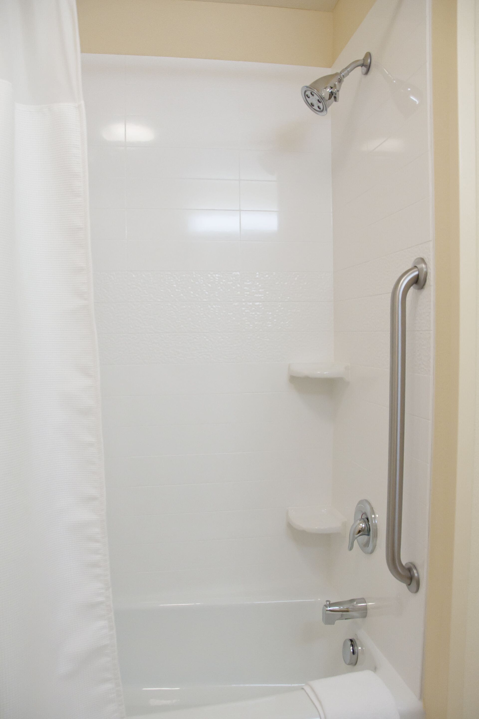 suite, multiple beds, non smoking | bathroom shower