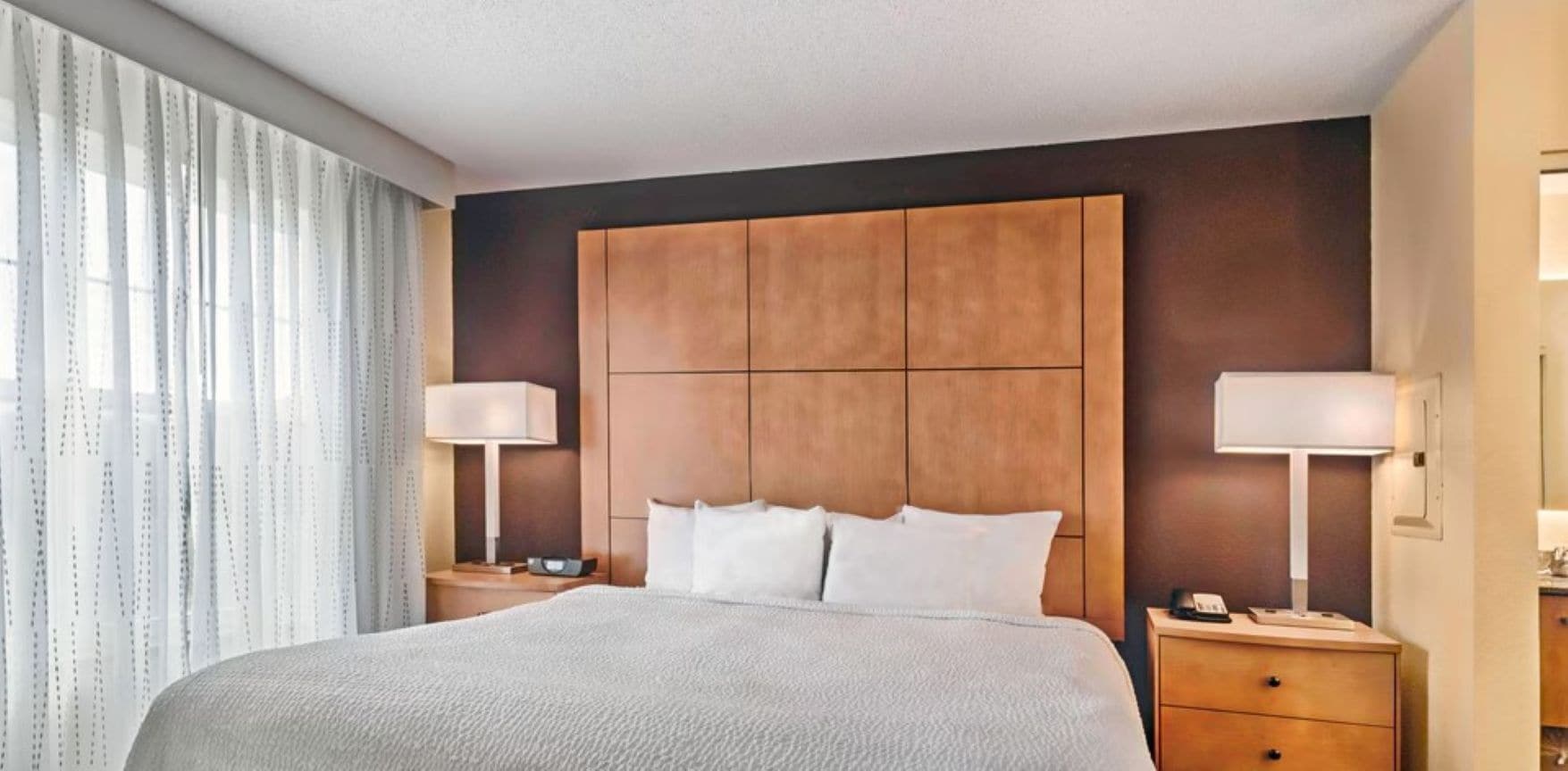 premium bedding, individually furnished, desk, laptop workspace