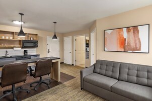 Suite, 1 Bedroom | Premium bedding, desk, laptop workspace, blackout drapes