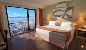 Deluxe suite | 1 slaapkamer, lakens van Egyptisch katoen, luxe beddengoed