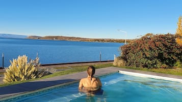 Indoor pool, sun loungers, lifeguards on site
