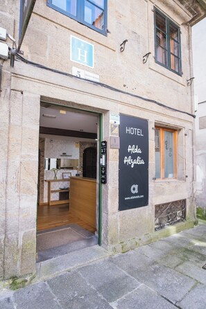 Fassade der Unterkunft