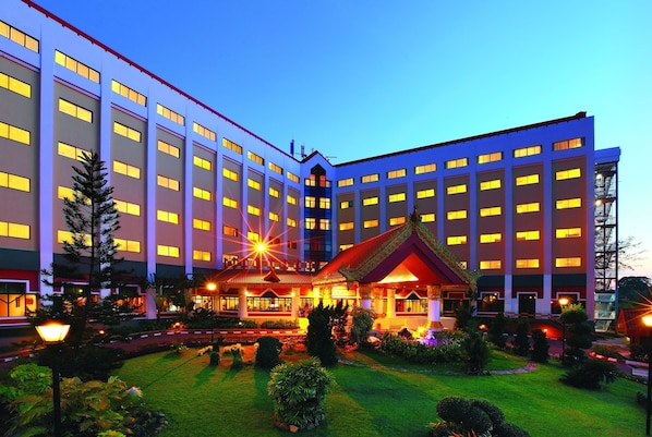 Façade de l’hébergement