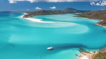 White sand