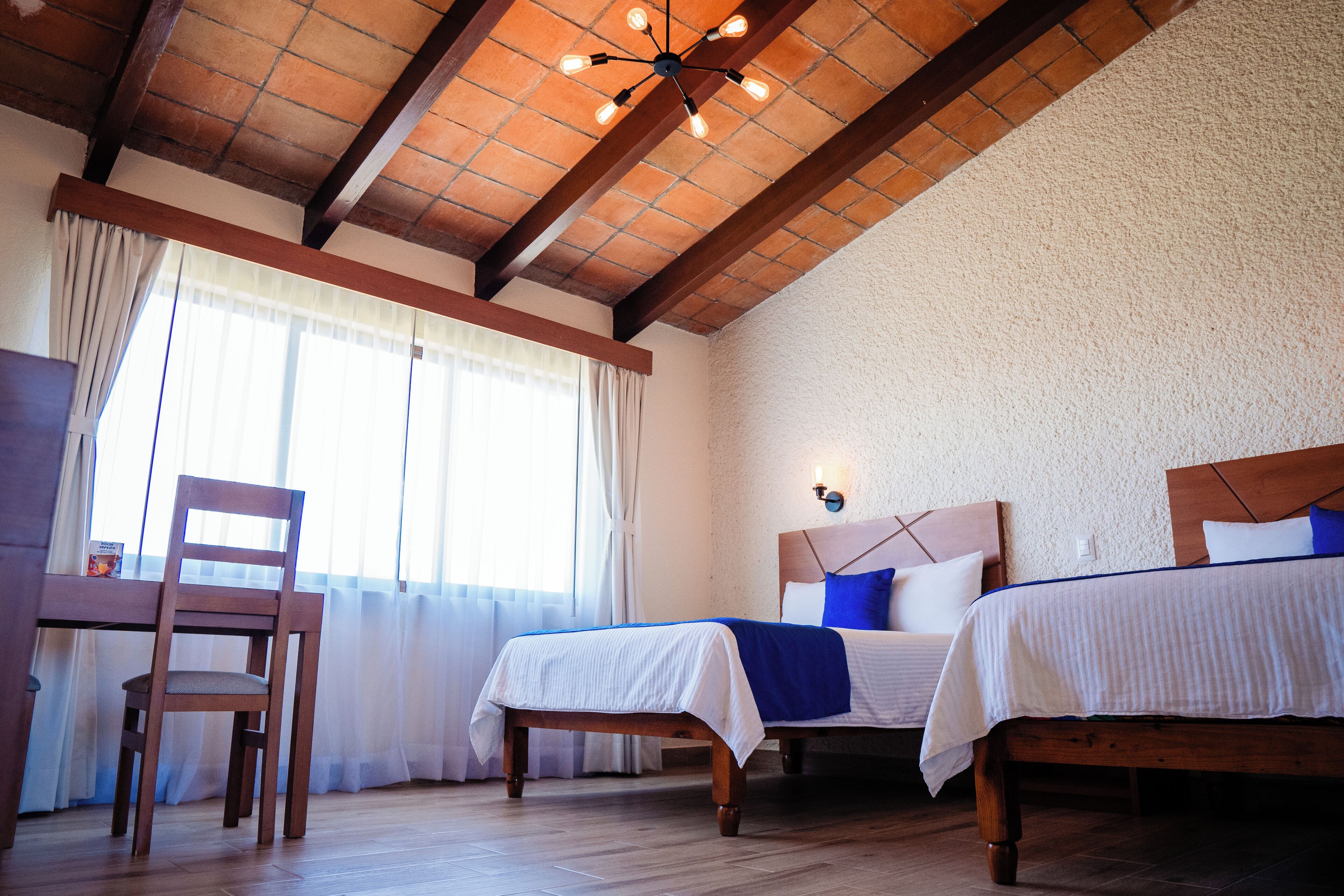 Habitación estándar, 2 camas matrimoniales | Vista desde la habitación