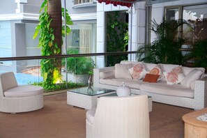 Terrace/patio - Country International Hotel (Barranquilla)