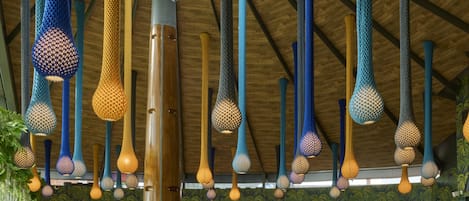 Frokost, lunsj og middag serveres