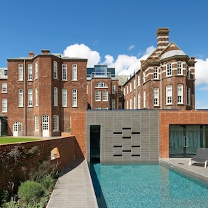 Indoor pool, outdoor pool, sun loungers - Hotel Du Vin Exeter (Exeter)