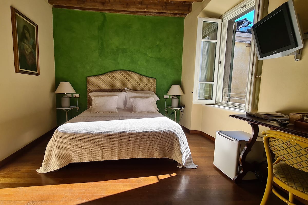 Double Room | Premium bedding, down comforters, minibar, in-room safe