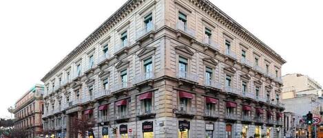 Fachada de la propiedad