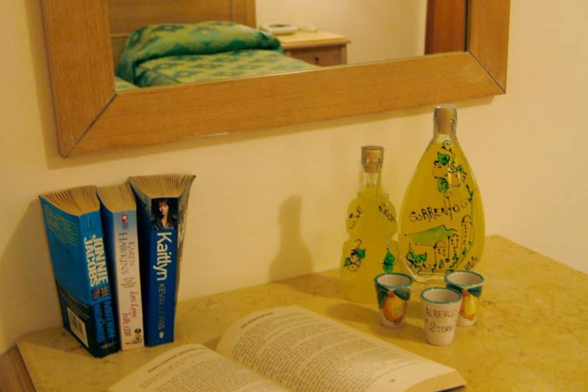 free toiletries, hair dryer, bidet, towels