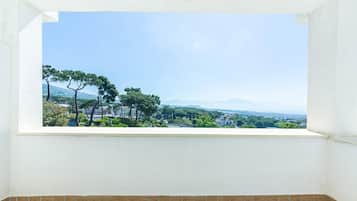 Chambre Deluxe, 1 grand lit, terrasse, vue mer | Vue de la chambre