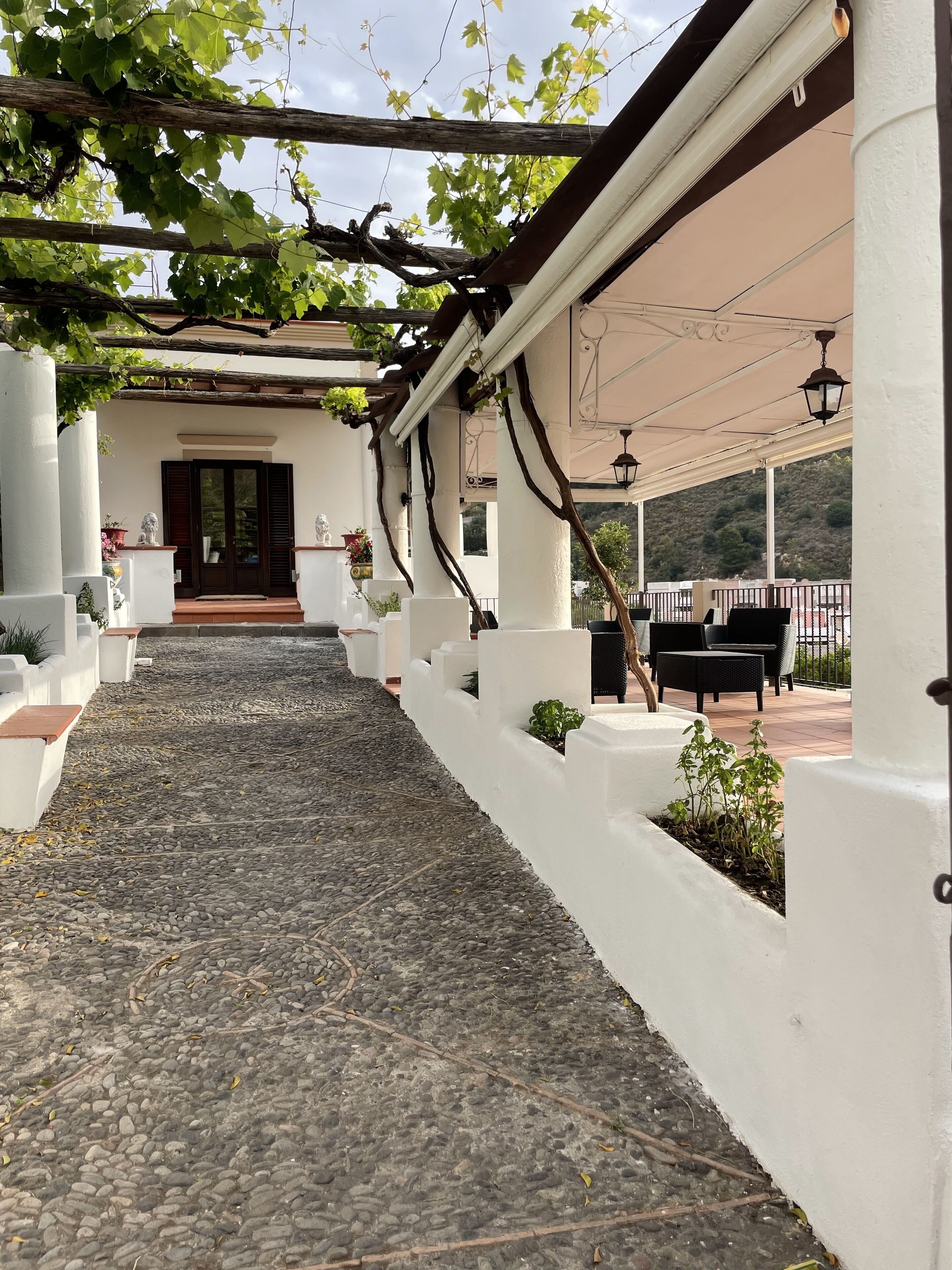 Façade de l’hébergement