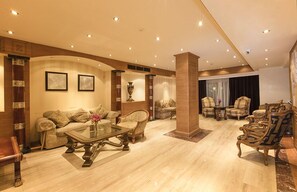 Sala de estar en el lobby