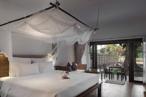 Pool Villa | Minibar, in-room safe, individually decorated, individually furnished