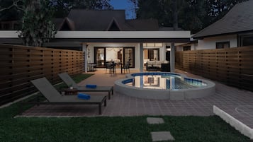 Pool Villa | Minibar, in-room safe, individually decorated, individually furnished