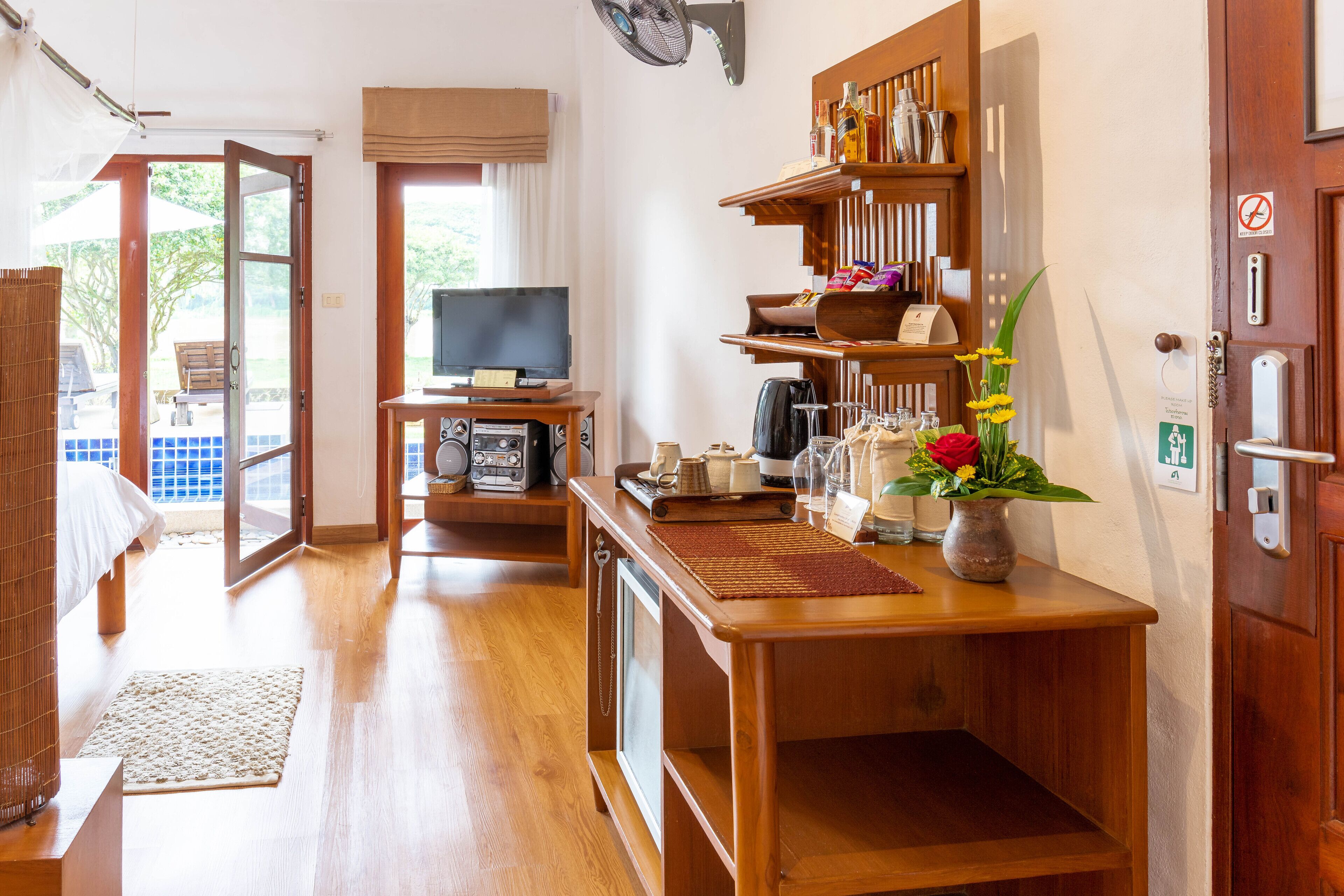 two-bedroom pool villa | minibar