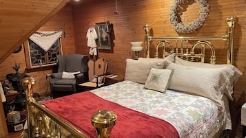 1 bedroom, premium bedding, down comforters, individually decorated