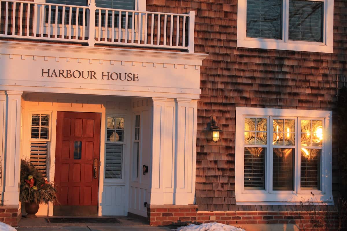 front of property – evening/night