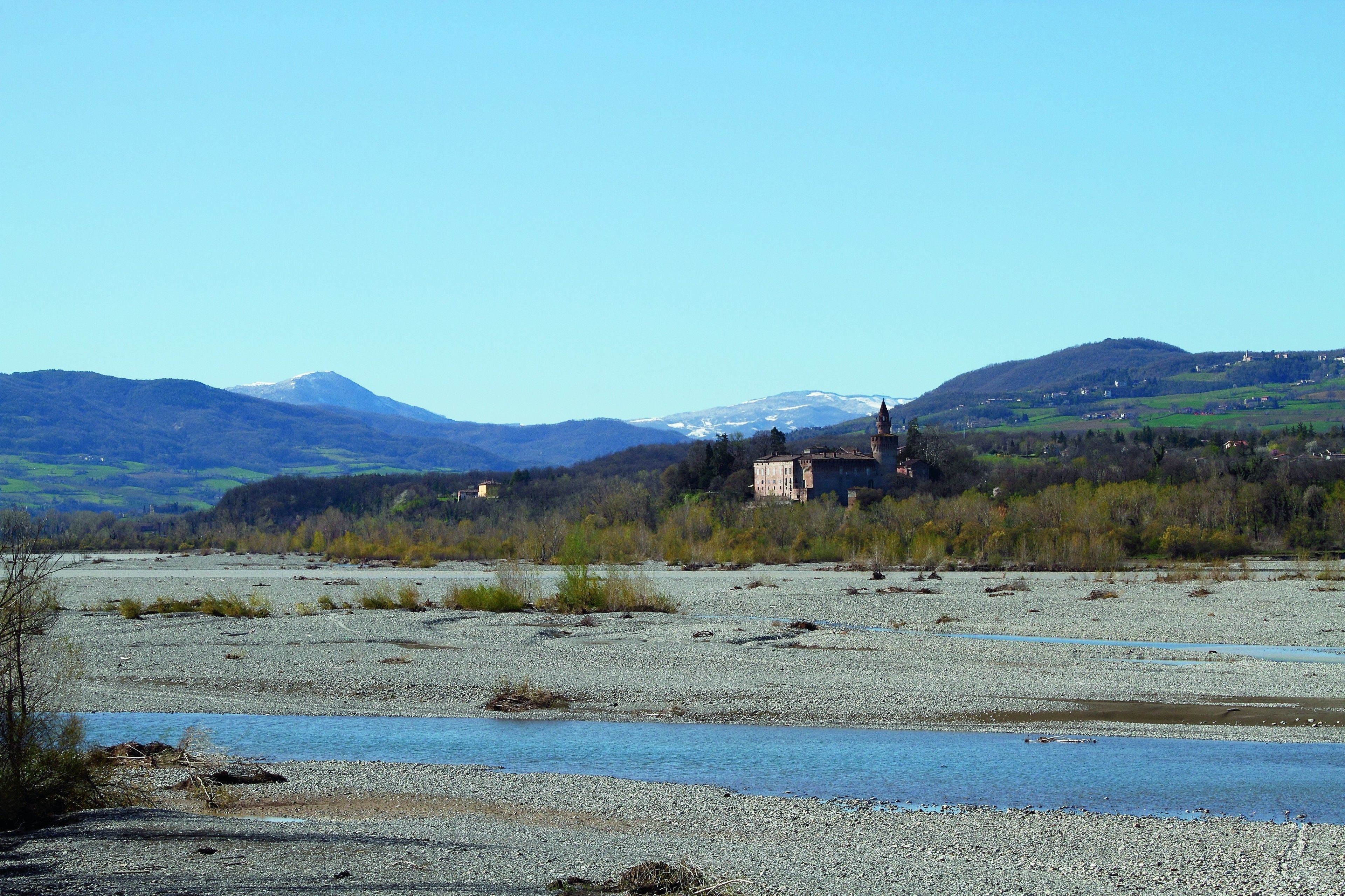 outdoor wedding area