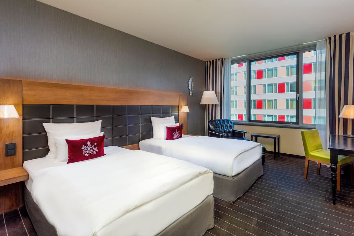 1 bedroom, hypo-allergenic bedding, in-room safe, desk