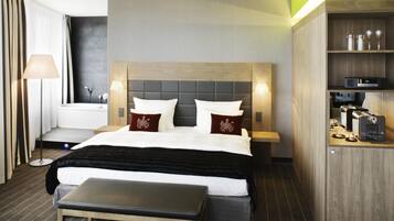 1 habitación y ropa de cama hipoalergénica