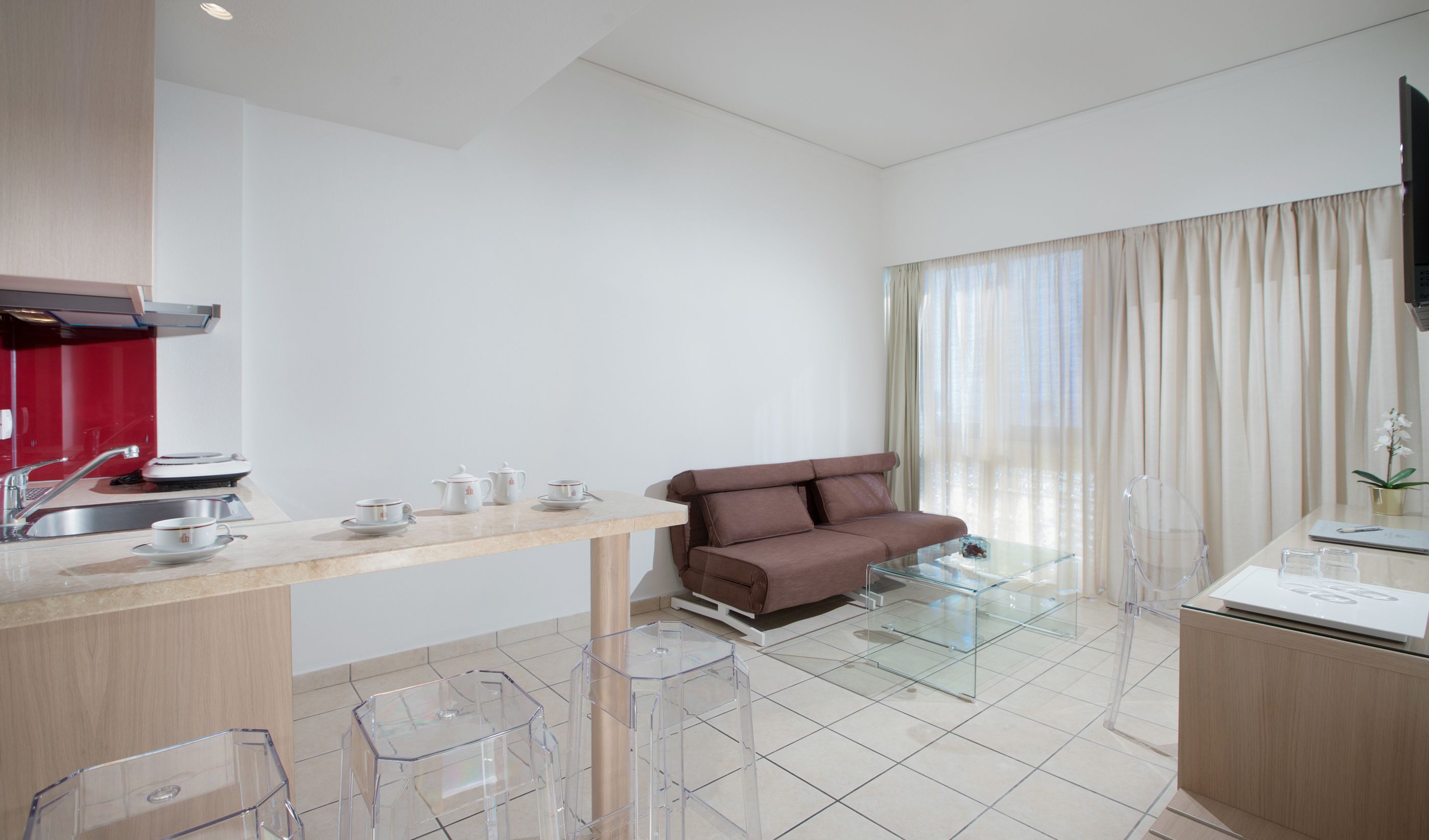 family room | private kitchen | fridge