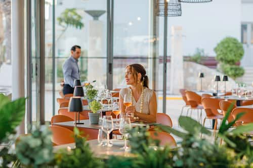 2 Restaurants, Frühstück